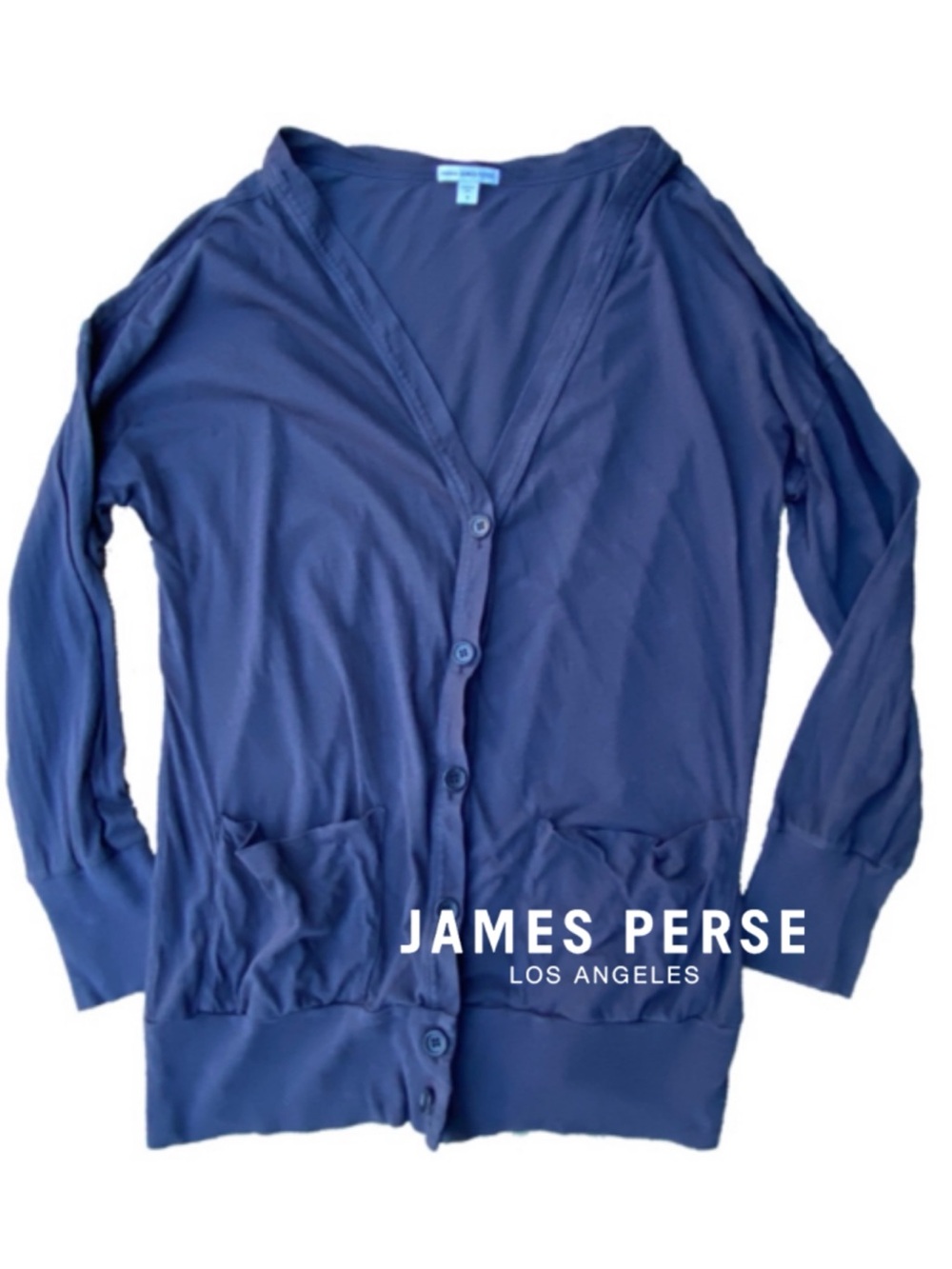 James Perse Cardigan Jersey Knit